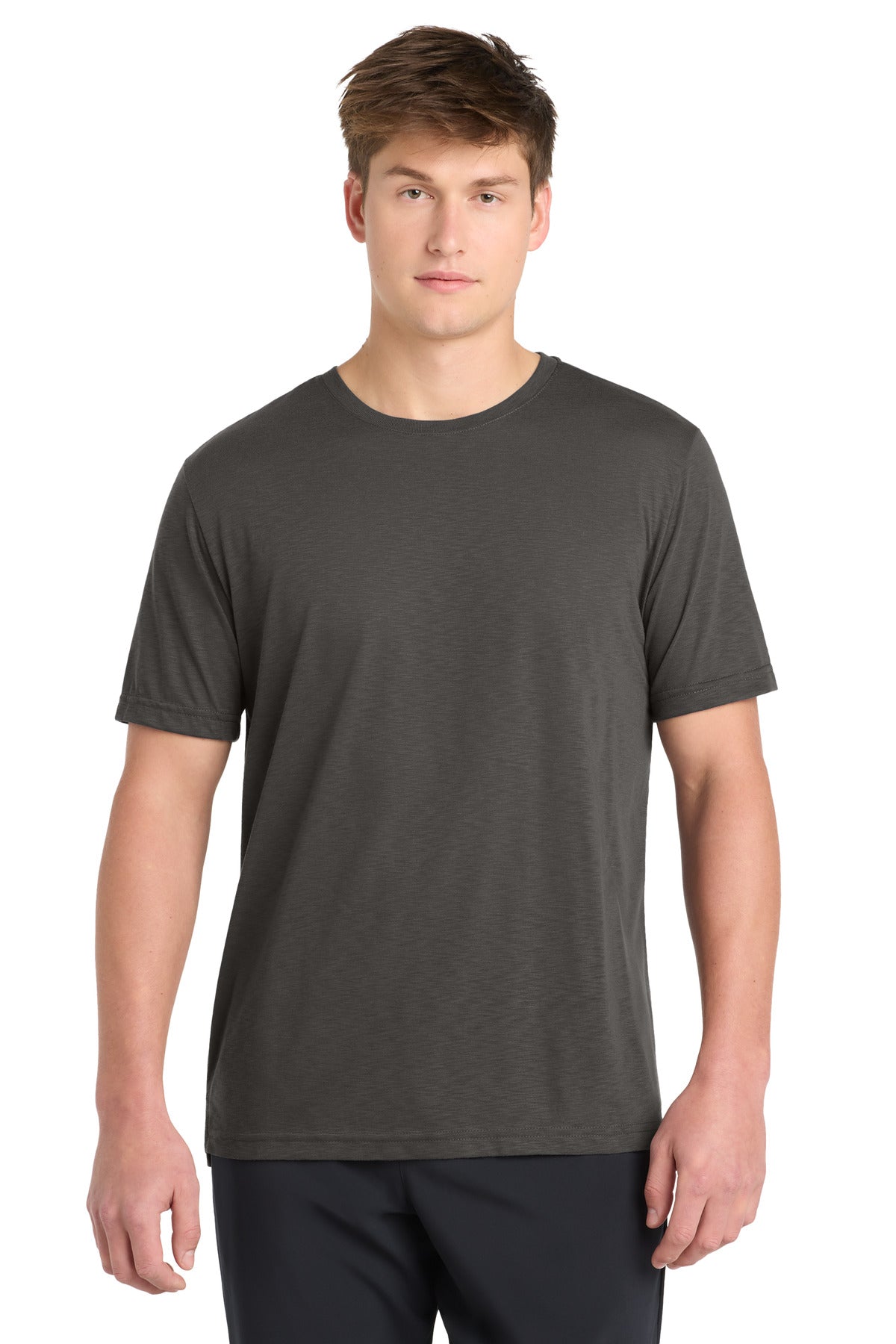 Sport-Tek PosiCharge Strive Tee ST430 - Graphite - Front