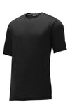 Sport-Tek PosiCharge Competitor Cotton Touch Tee ST450 - Black - Front (flat)