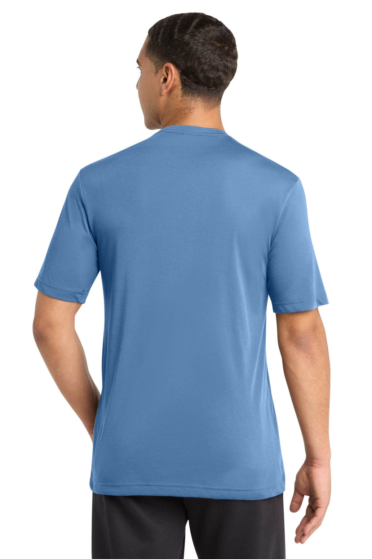 Sport-Tek PosiCharge Competitor Cotton Touch Tee ST450 - Carolina Blue - Back