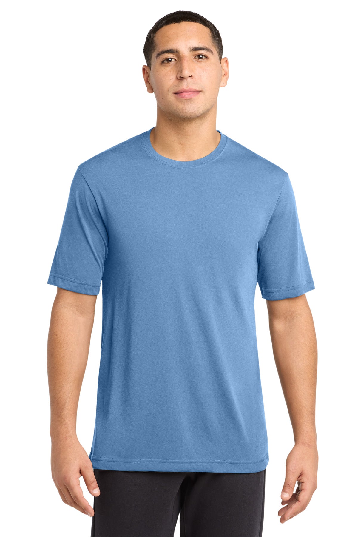 Sport-Tek PosiCharge Competitor Cotton Touch Tee ST450 - Carolina Blue - Front