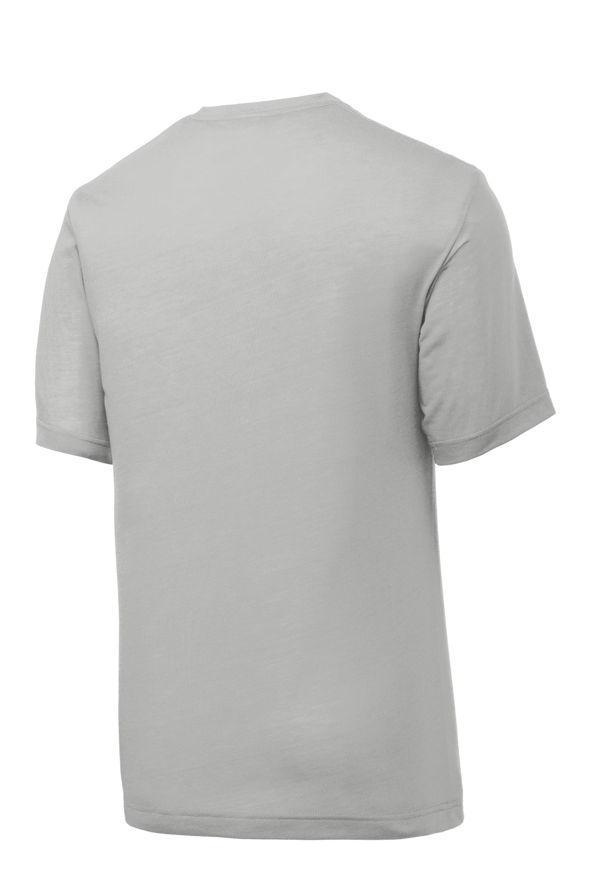 Sport-Tek PosiCharge Competitor Cotton Touch Tee ST450 - Silver - Back (flat)