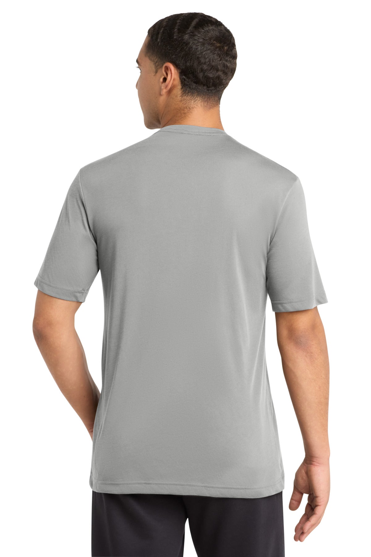 Sport-Tek PosiCharge Competitor Cotton Touch Tee ST450 - Silver - Back
