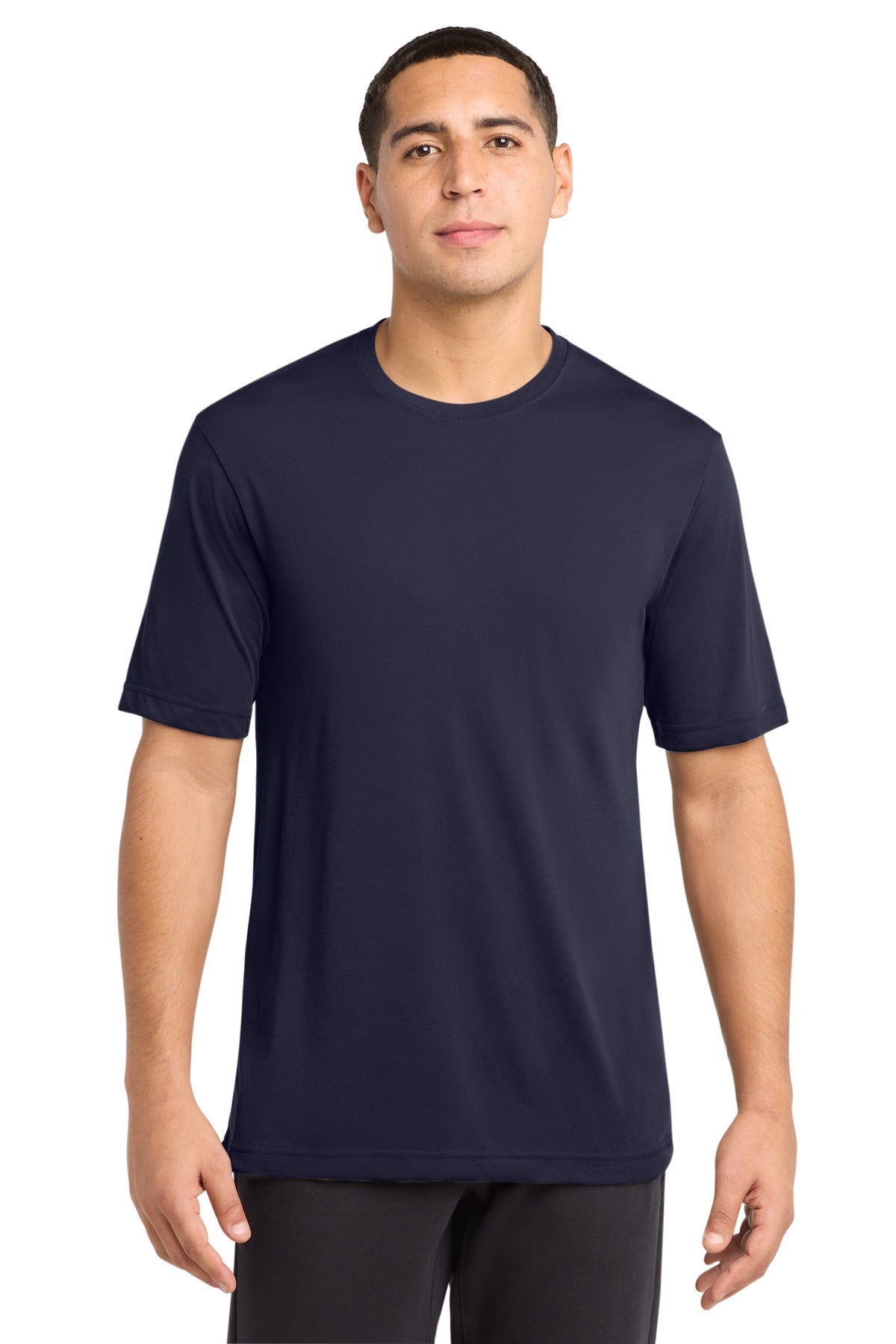 Sport-Tek PosiCharge Competitor Cotton Touch Tee ST450 - True Navy - Front