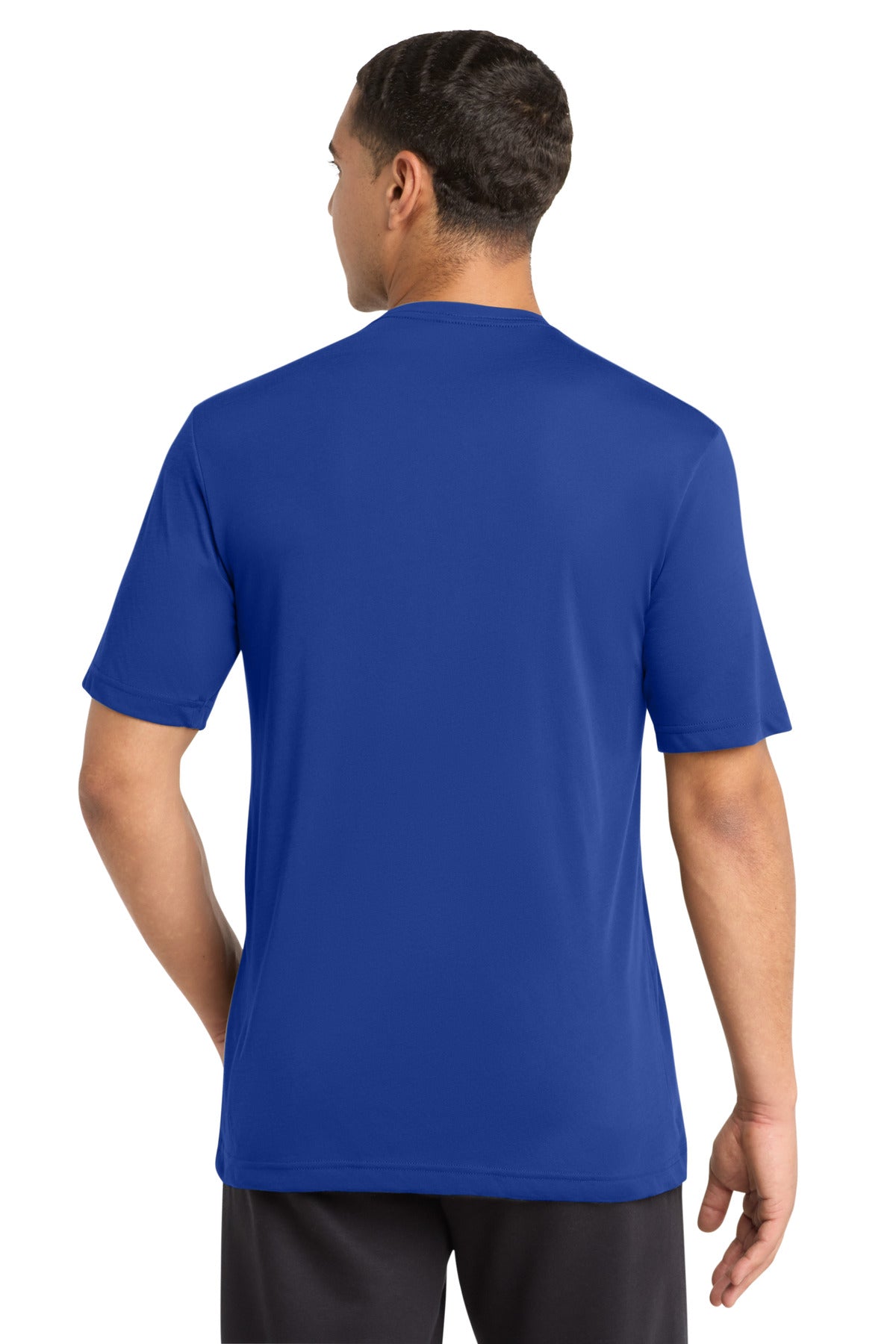 Sport-Tek PosiCharge Competitor Cotton Touch Tee ST450 - True Royal - Back