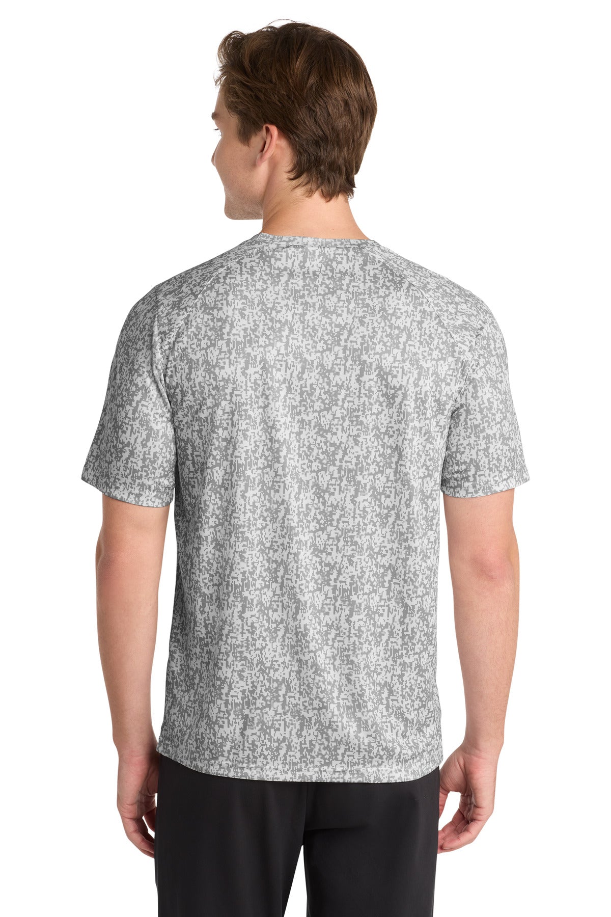 Sport-Tek Digi Camo Tee ST460 - White - Back
