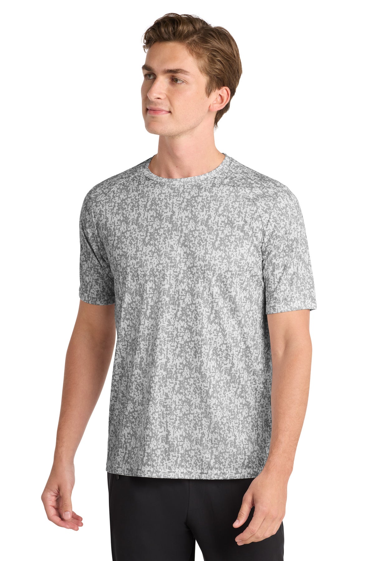 Sport-Tek Digi Camo Tee ST460 - White - Front