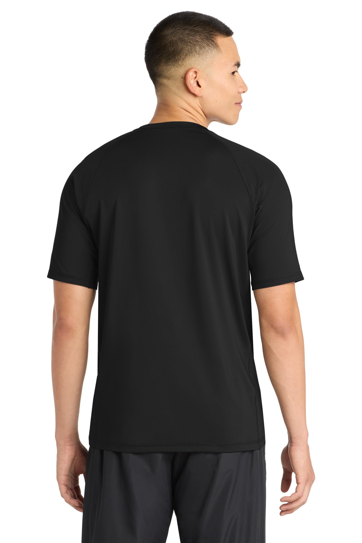 Sport-Tek Rashguard Tee ST470 - Black - Back