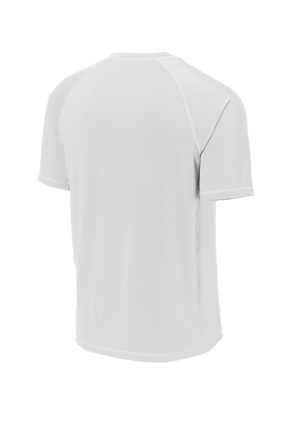 Sport-Tek Rashguard Tee ST470 - White - Back (flat)