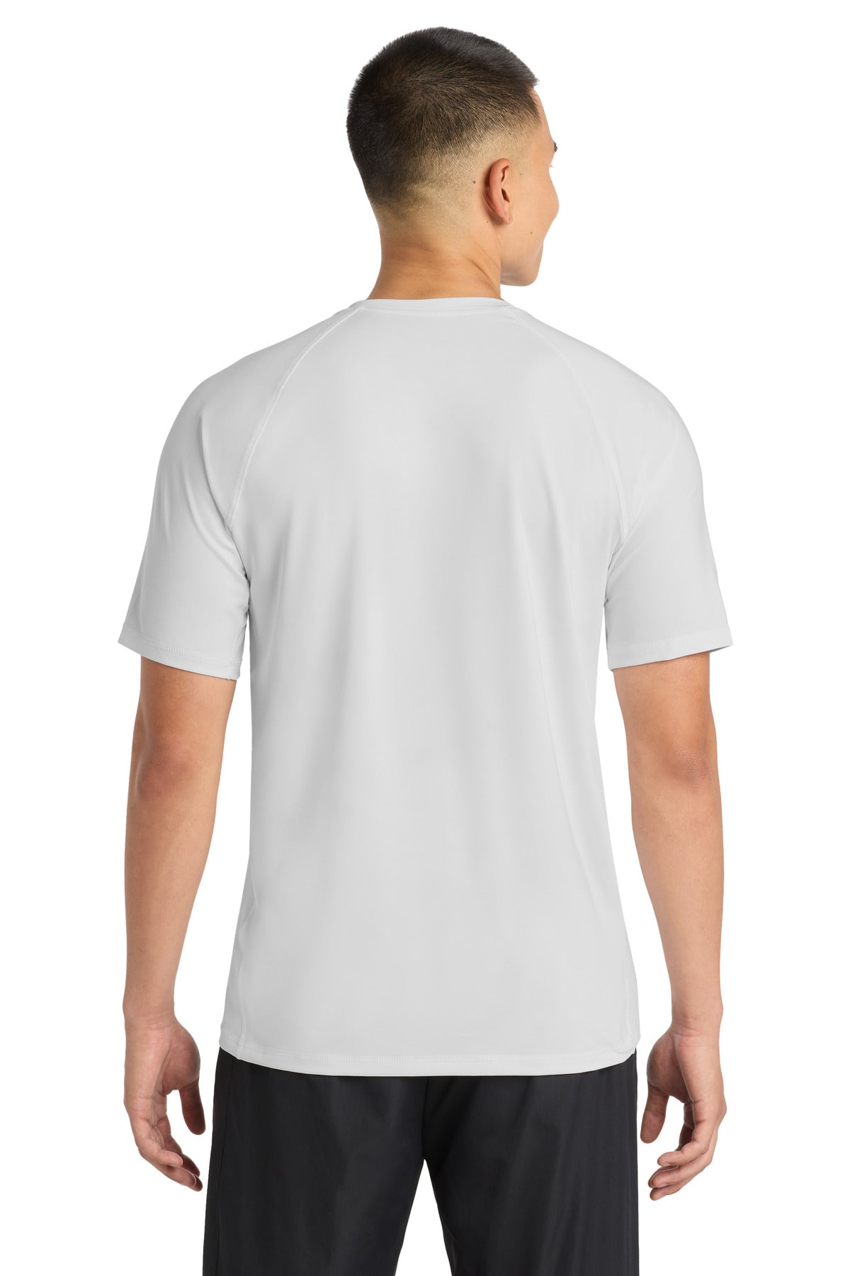 Sport-Tek Rashguard Tee ST470 - White - Back