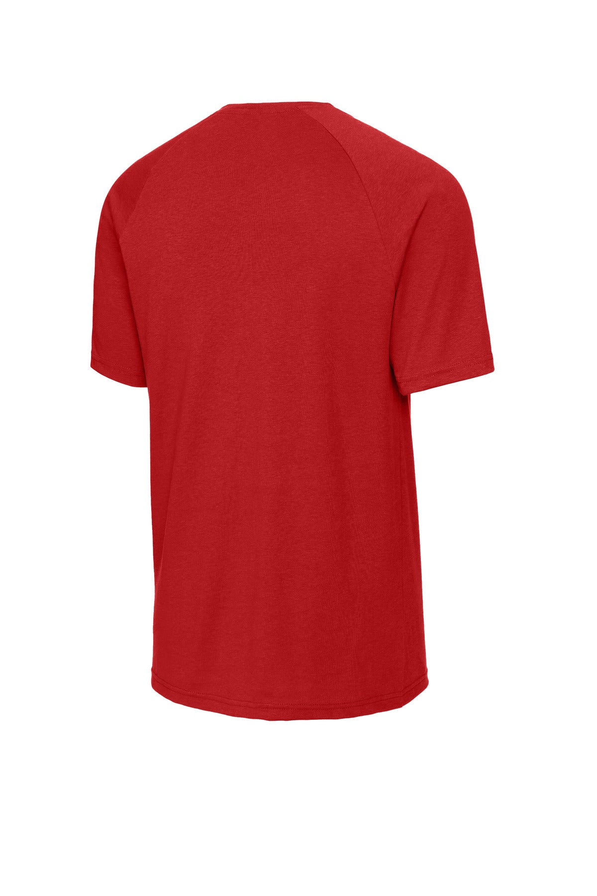 Sport-Tek Halftime Raglan Tee ST6040 - Deep Red - Back (flat)