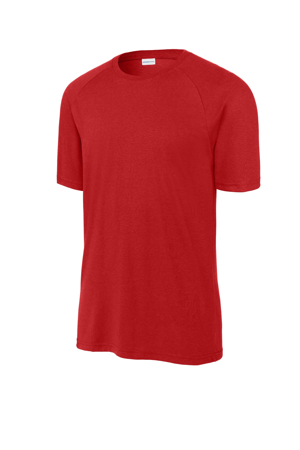 Sport-Tek Halftime Raglan Tee ST6040 - Deep Red - Front (flat)