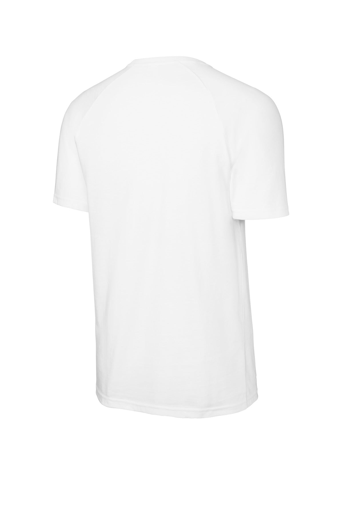 Sport-Tek Halftime Raglan Tee ST6040 - White - Back (flat)