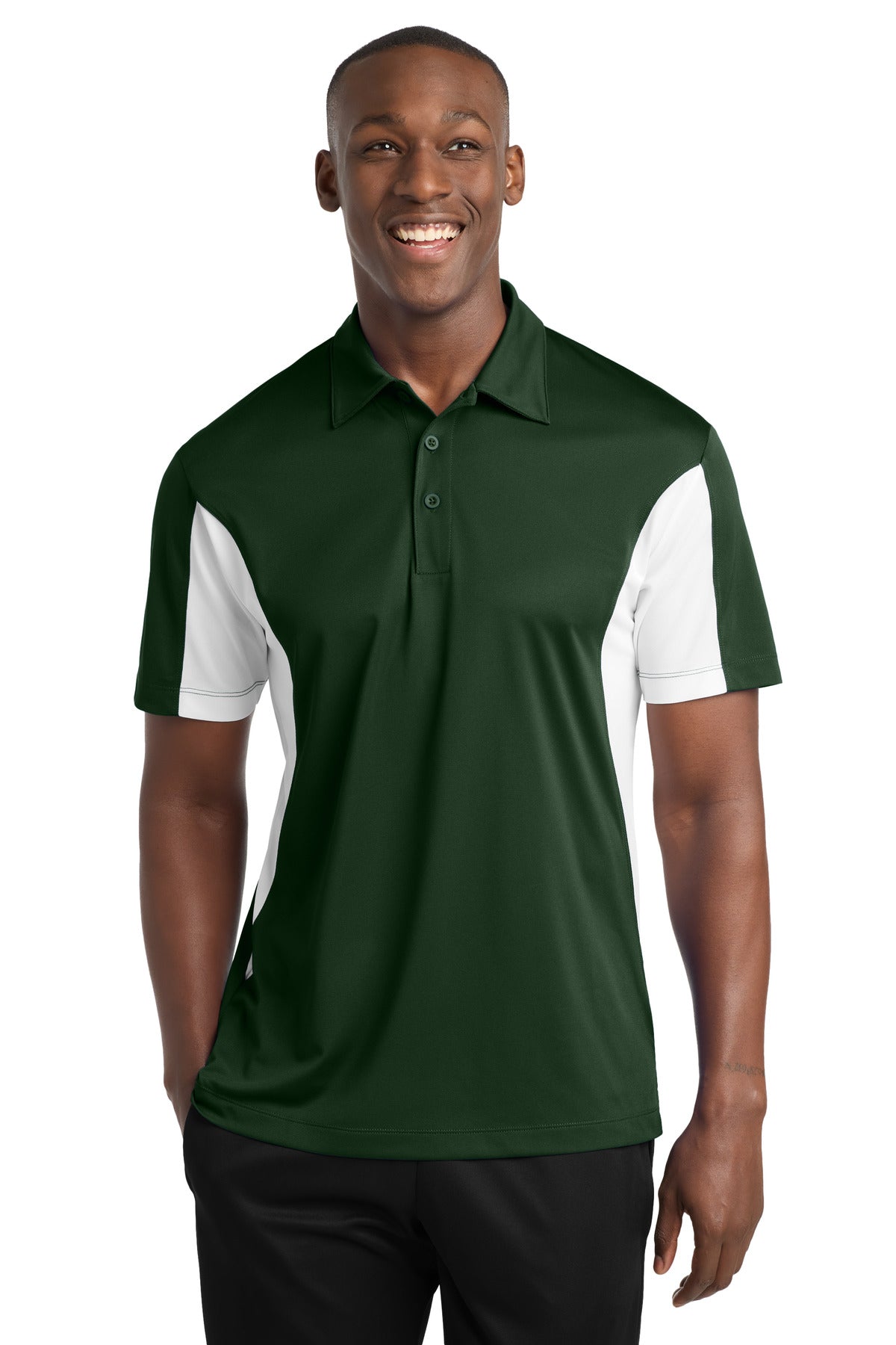 Sport-Tek ®  Side Blocked Micropique Sport-Wick ®  Polo. ST655