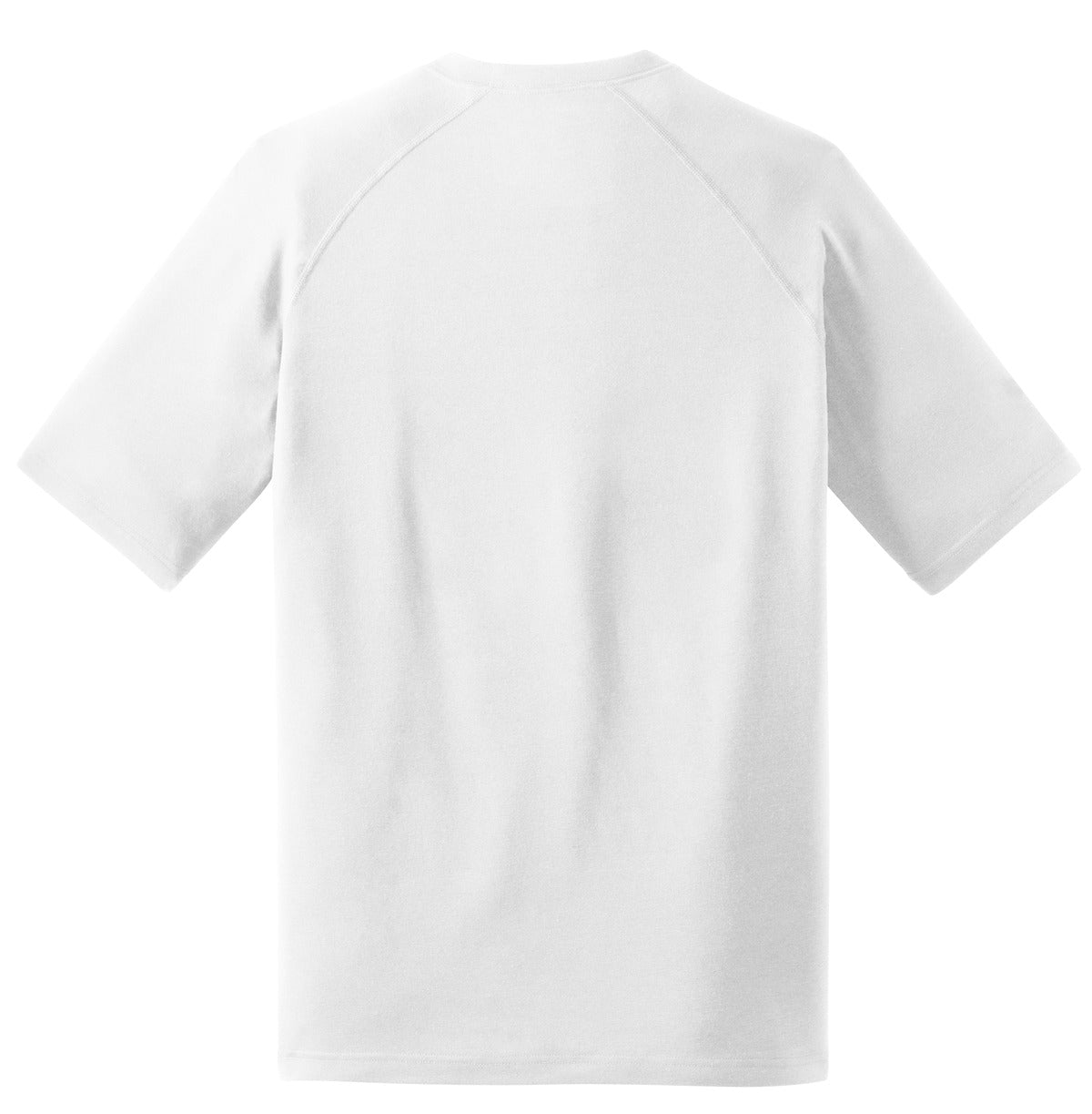 Sport-Tek Ultimate Performance Crew ST700 - White - Back (flat)