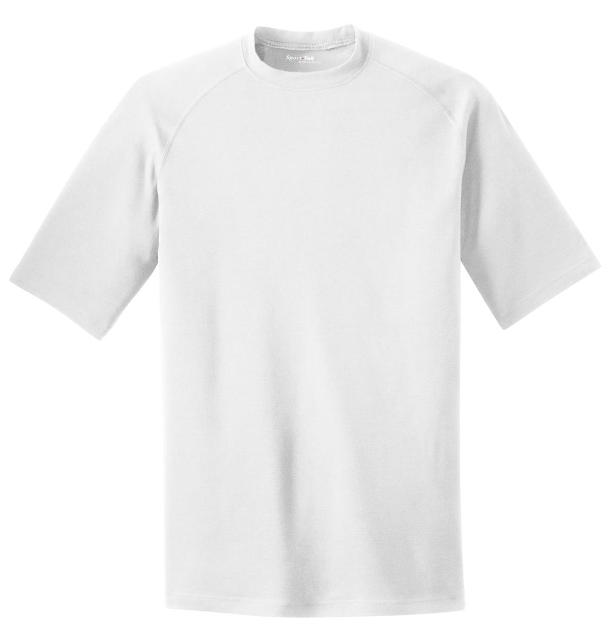 Sport-Tek Ultimate Performance Crew ST700 - White - Front (flat)