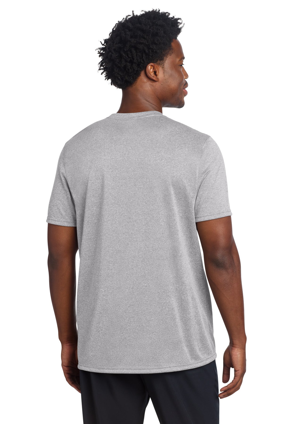 Sport-Tek Echo Tee ST760 - Athletic Heather - Back