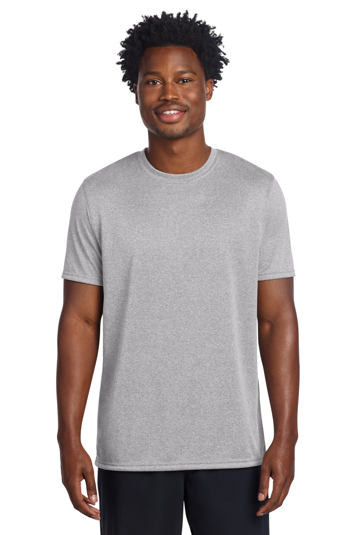 Sport-Tek Echo Tee ST760 - Athletic Heather - Front