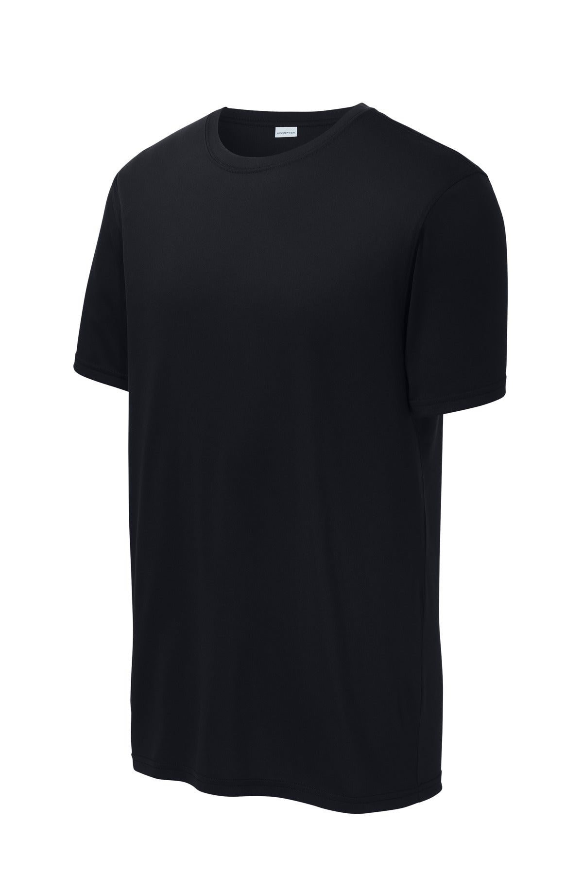 Sport-Tek Echo Tee ST760 - Black - Front (flat)