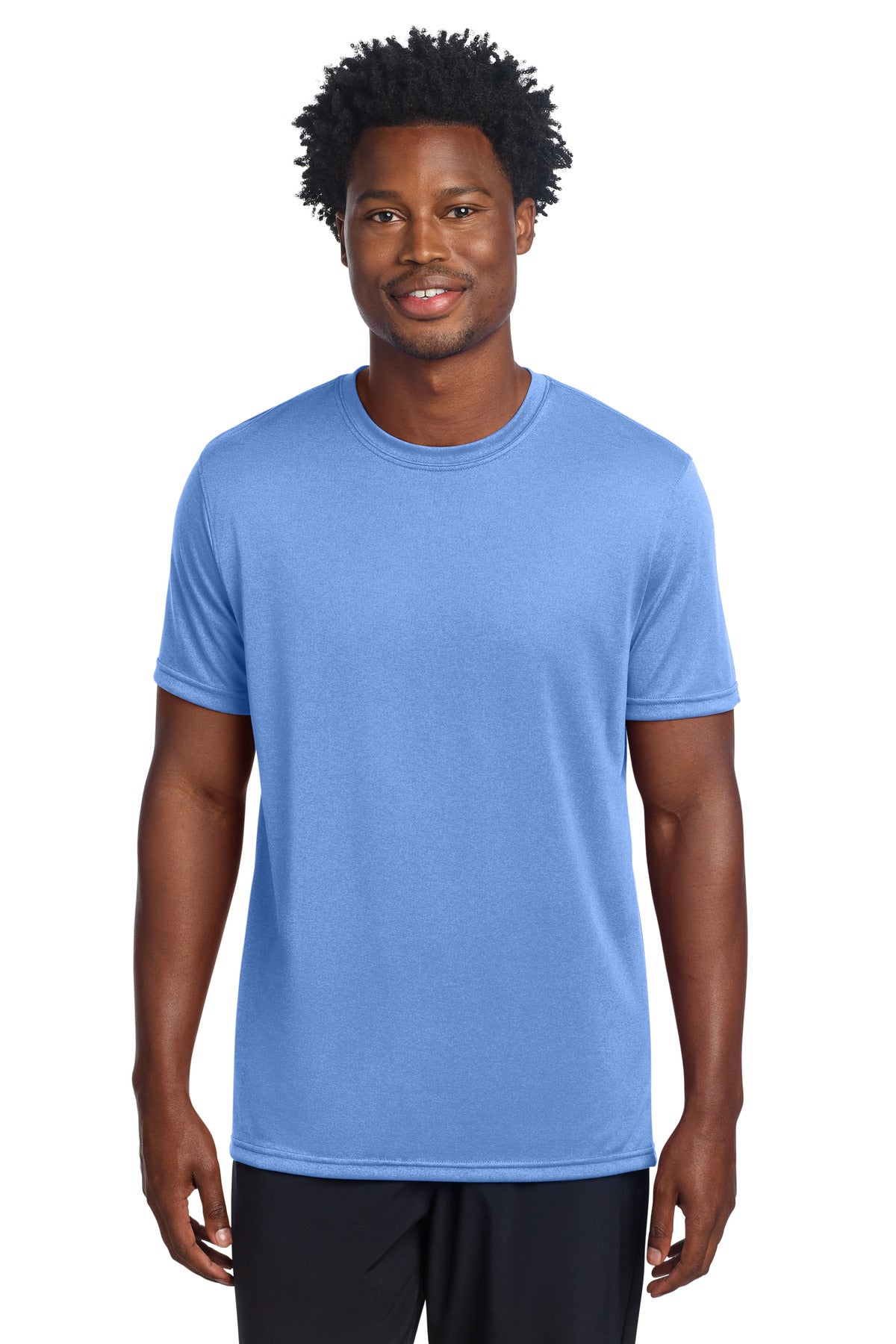 Sport-Tek Echo Tee ST760 - Carolina Blue - Front