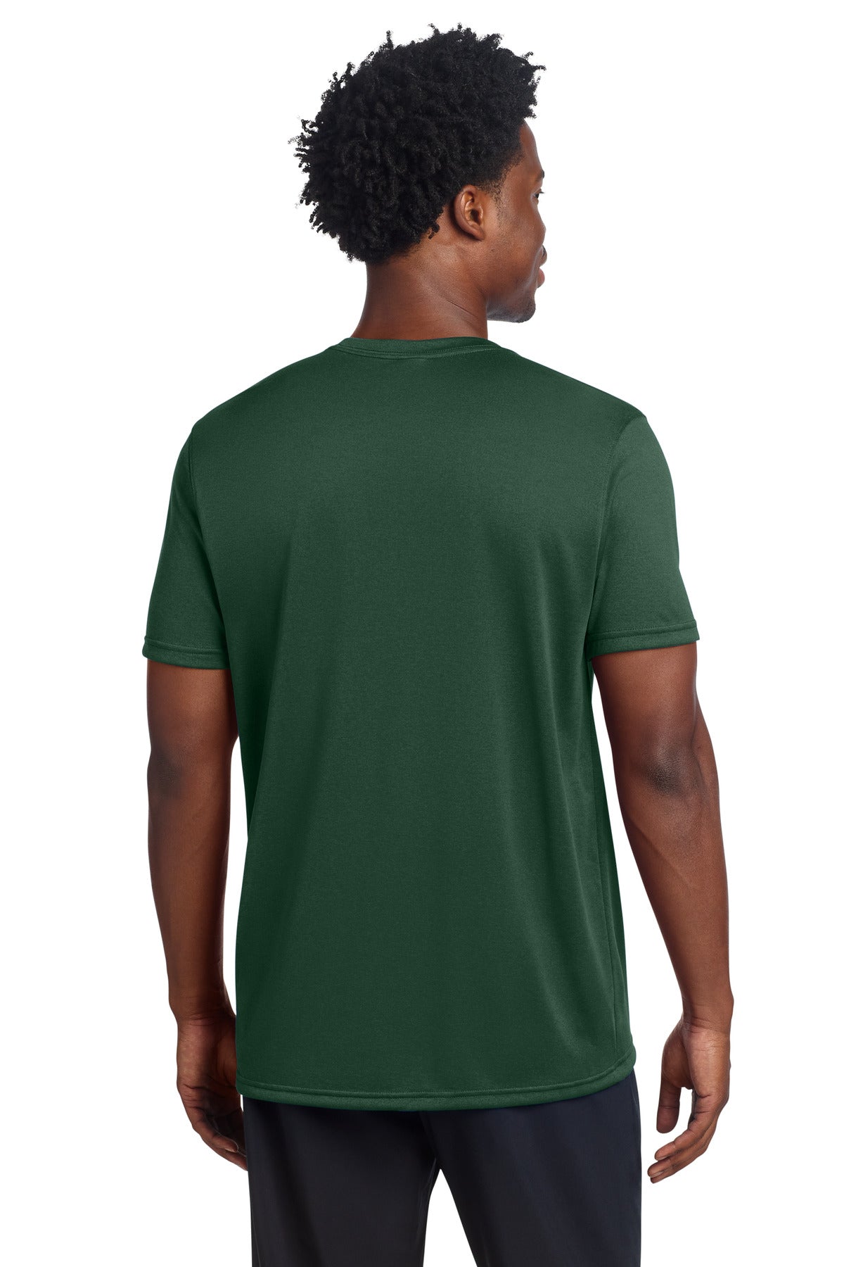 Sport-Tek Echo Tee ST760 - Forest Green - Back