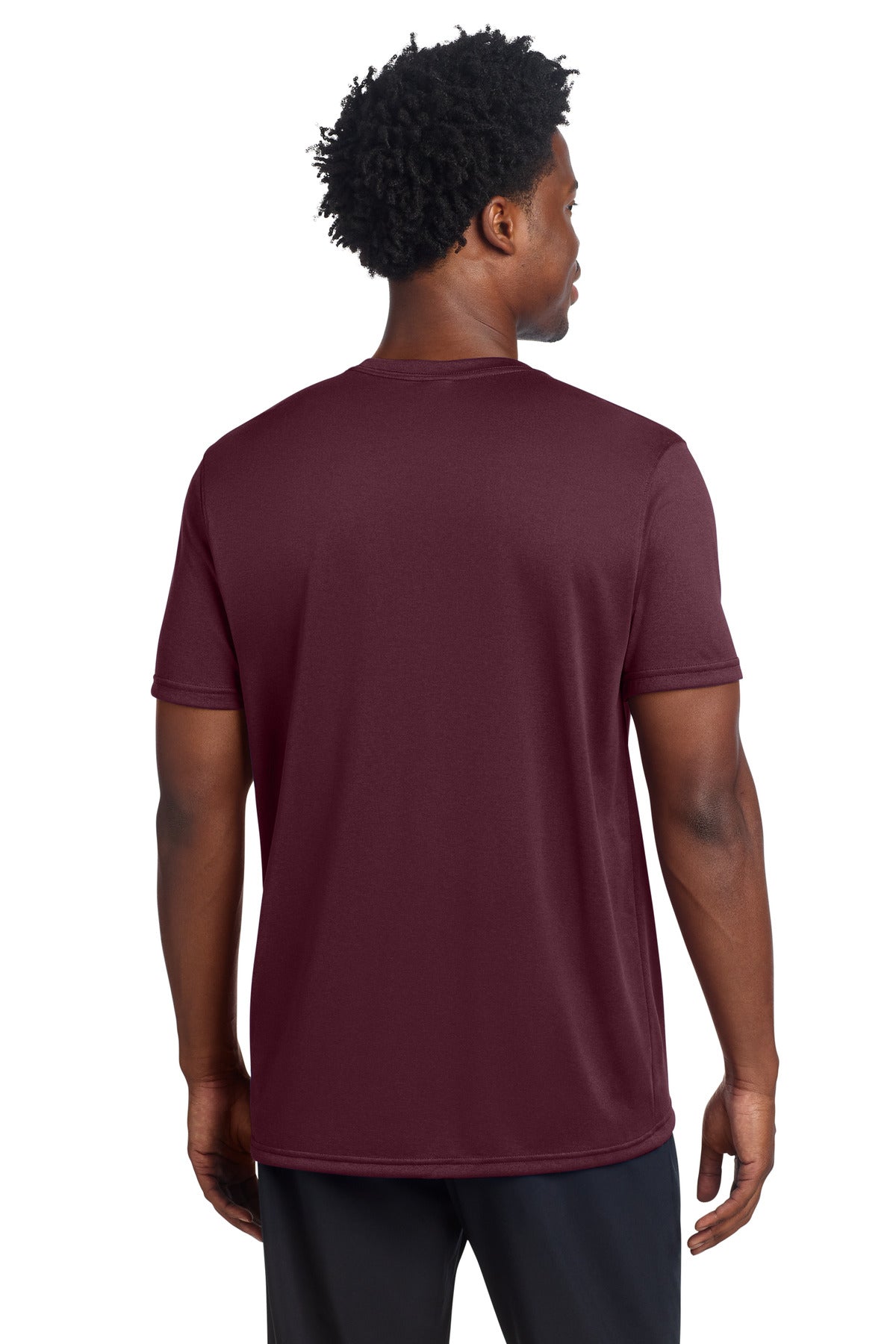 Sport-Tek Echo Tee ST760 - Maroon - Back