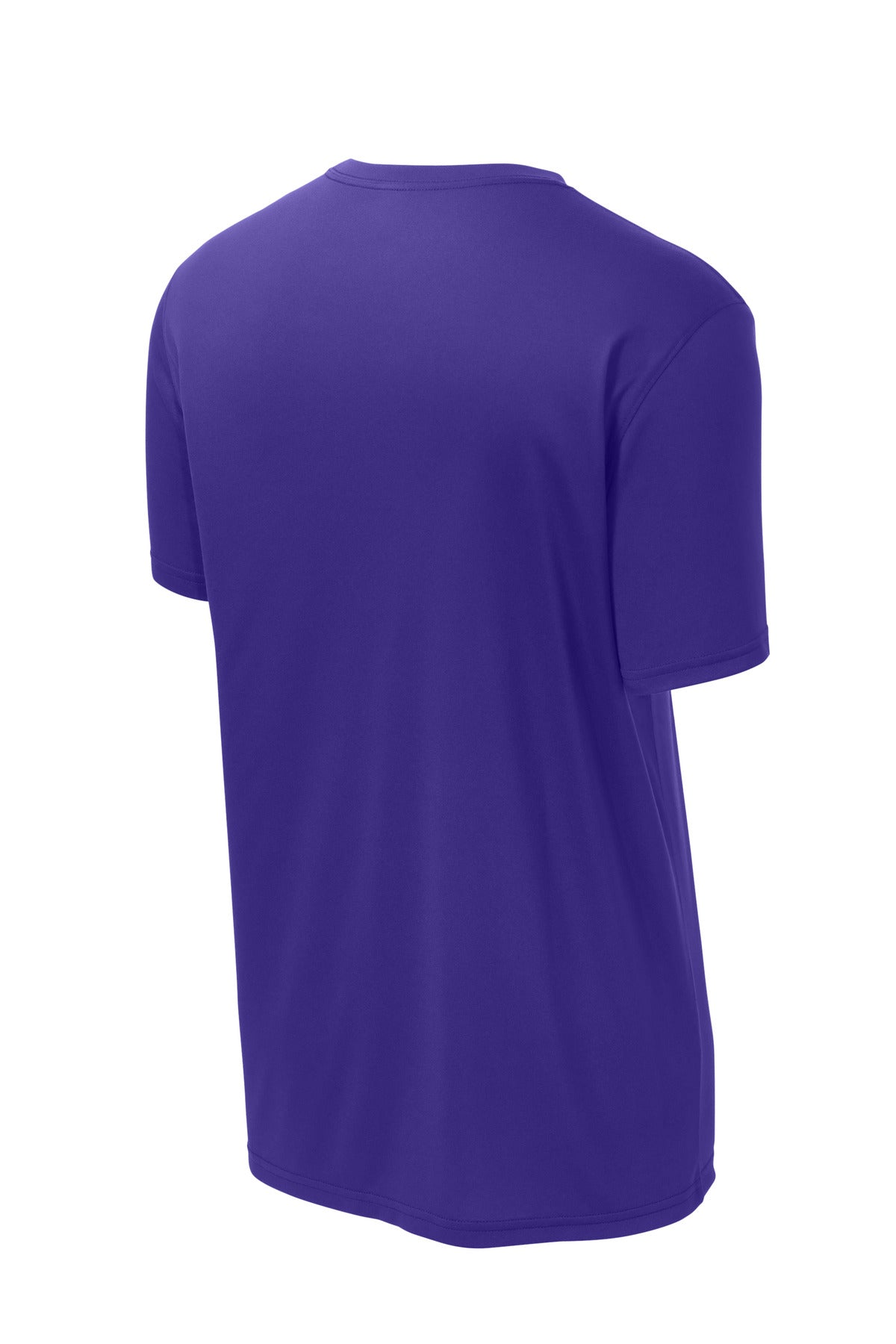Sport-Tek Echo Tee ST760 - Purple - Back (flat)