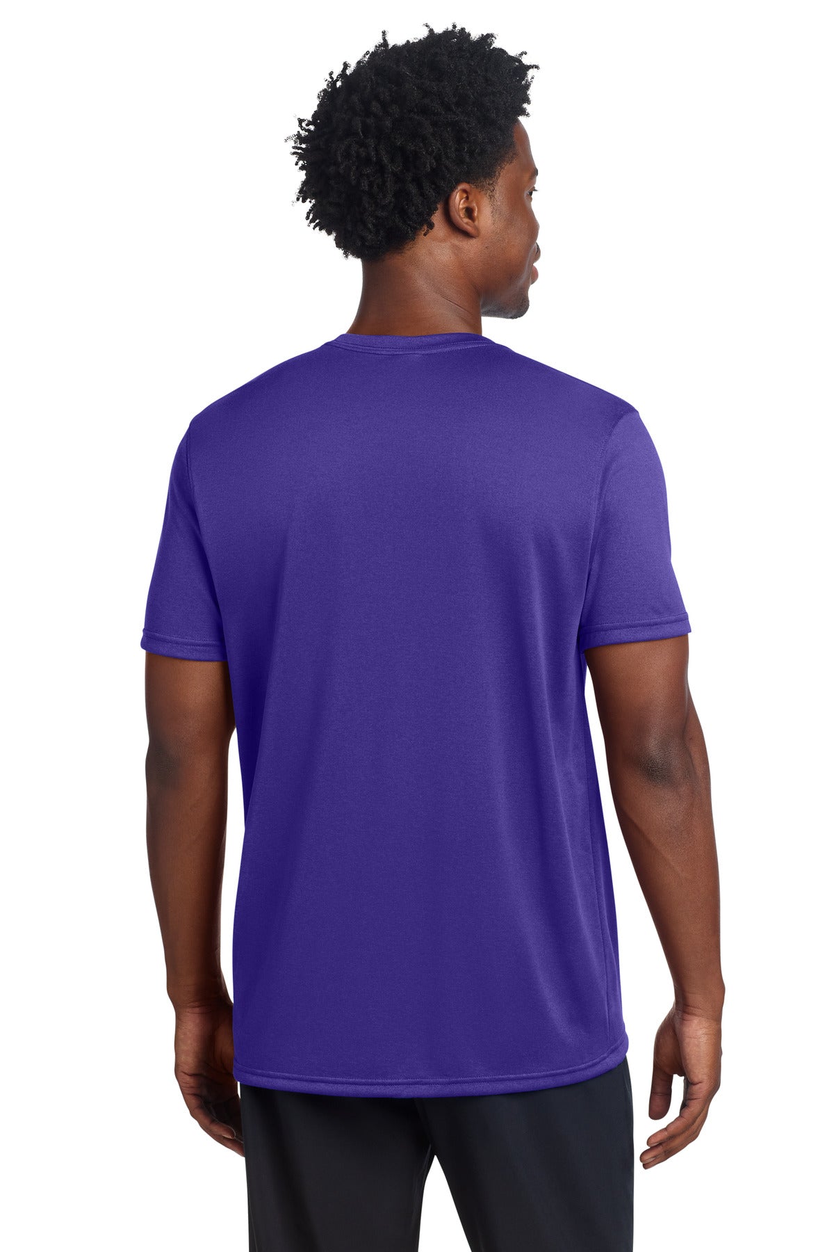 Sport-Tek Echo Tee ST760 - Purple - Back
