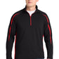 Sport-Tek ®  Sport-Wick ®  Stretch 1/4-Zip Colorblock Pullover. ST851