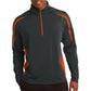Sport-Tek ®  Sport-Wick ®  Stretch 1/4-Zip Colorblock Pullover. ST851