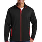 Sport-Tek ®  Sport-Wick ®  Stretch Contrast Full-Zip Jacket.  ST853