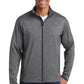 Sport-Tek ®  Sport-Wick ®  Stretch Contrast Full-Zip Jacket.  ST853