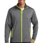 Sport-Tek ®  Sport-Wick ®  Stretch Contrast Full-Zip Jacket.  ST853