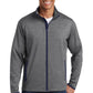 Sport-Tek ®  Sport-Wick ®  Stretch Contrast Full-Zip Jacket.  ST853