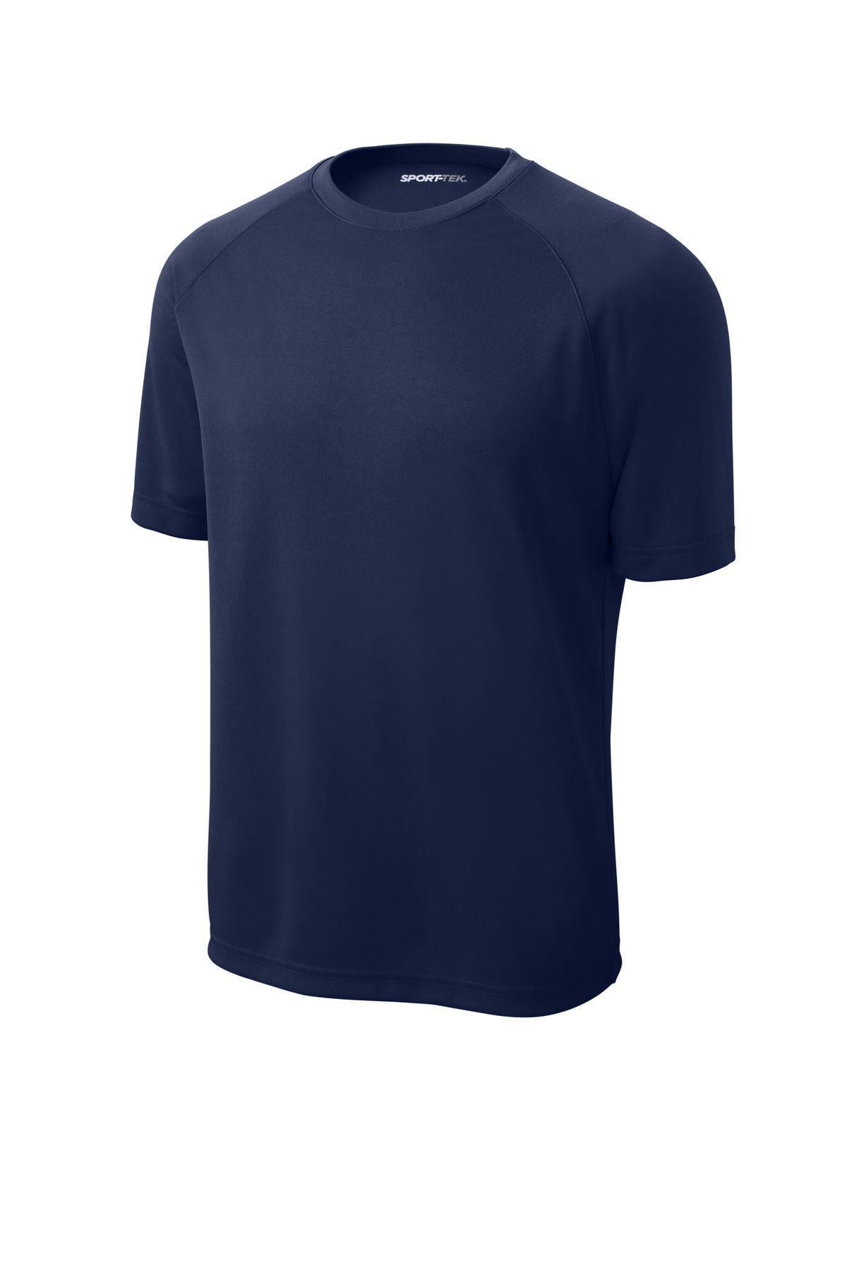 Sport-Tek Dry Zone Short Sleeve Raglan T-Shirt T473 - True Navy - Front (flat)