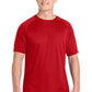 Sport-Tek Dry Zone Short Sleeve Raglan T-Shirt T473 - True Red - Front