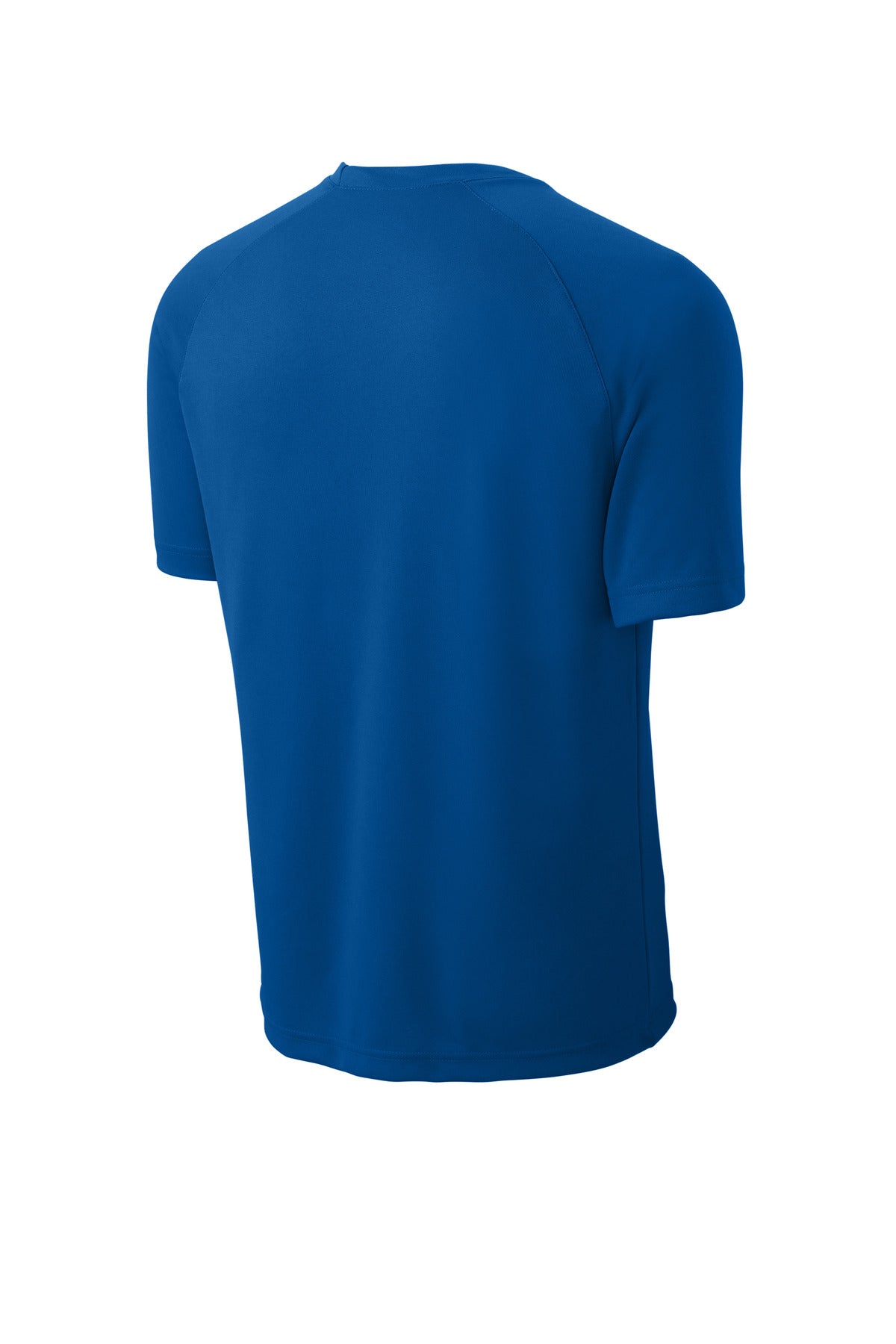 Sport-Tek Dry Zone Short Sleeve Raglan T-Shirt T473 - True Royal - Back (flat)