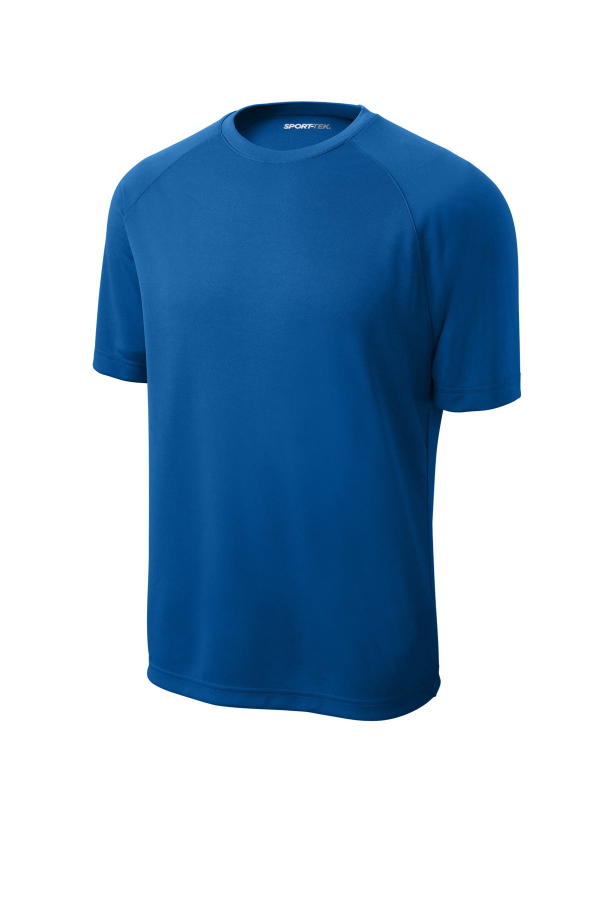 Sport-Tek Dry Zone Short Sleeve Raglan T-Shirt T473 - True Royal - Front (flat)