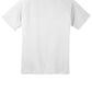 Sport-Tek Dry Zone Short Sleeve Raglan T-Shirt T473 - White - Back (flat)