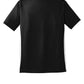 Sport-Tek Dry Zone Colorblock Crew T478 - Black/ White - Back (flat)