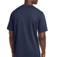 Sport-Tek Dry Zone Colorblock Crew T478 - True Navy/ White - Back