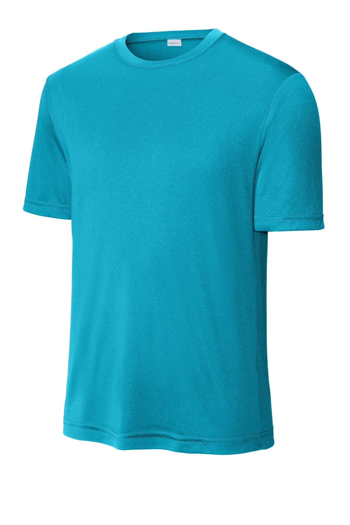 Sport-Tek Tall PosiCharge Competitor Tee TST350 - Atomic Blue - Front (flat)