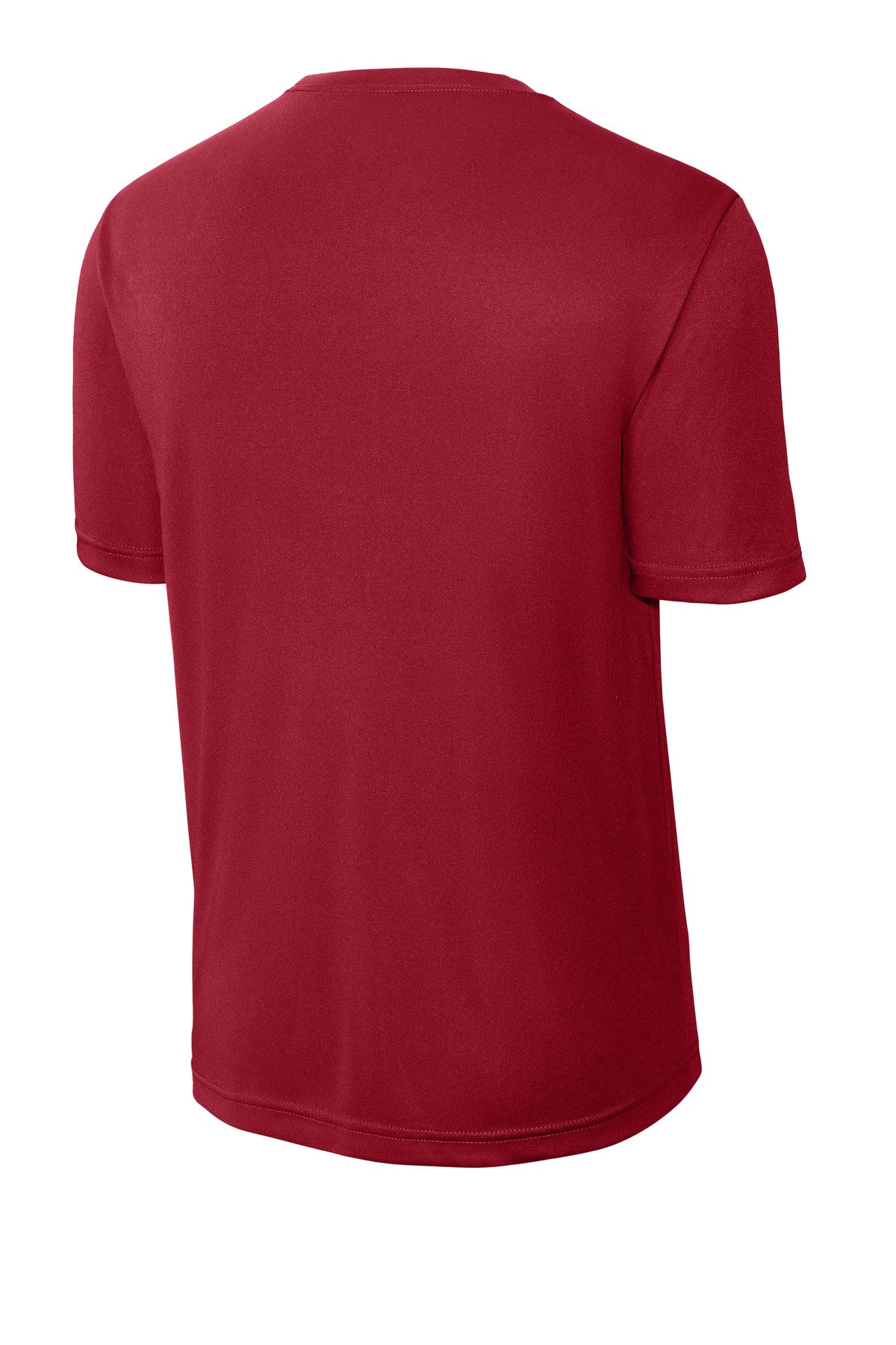 Sport-Tek Tall PosiCharge Competitor Tee TST350 - Deep Red - Back (flat)
