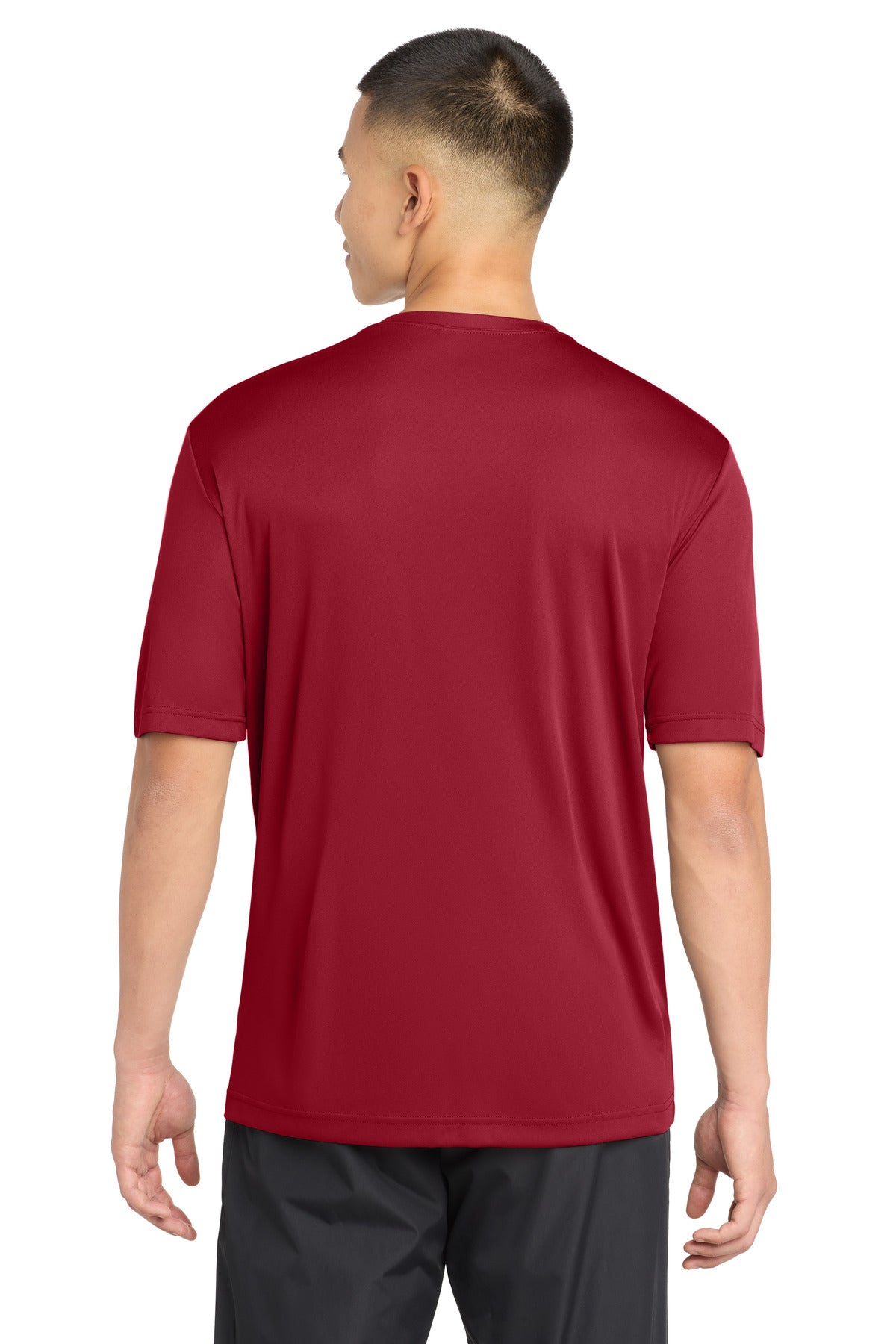 Sport-Tek Tall PosiCharge Competitor Tee TST350 - Deep Red - Back