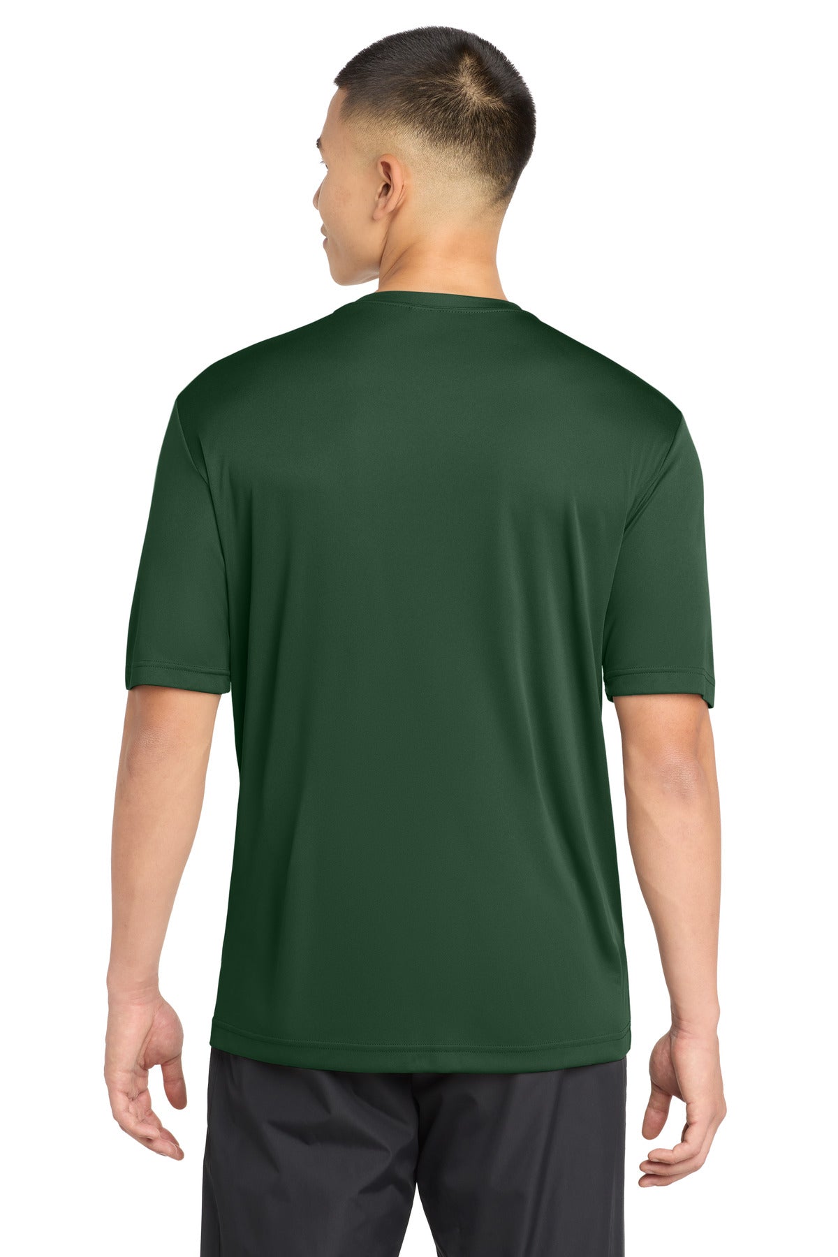 Sport-Tek Tall PosiCharge Competitor Tee TST350 - Forest Green - Back