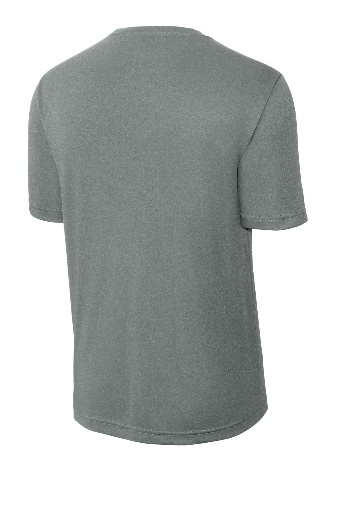 Sport-Tek Tall PosiCharge Competitor Tee TST350 - Grey Concrete - Back (flat)