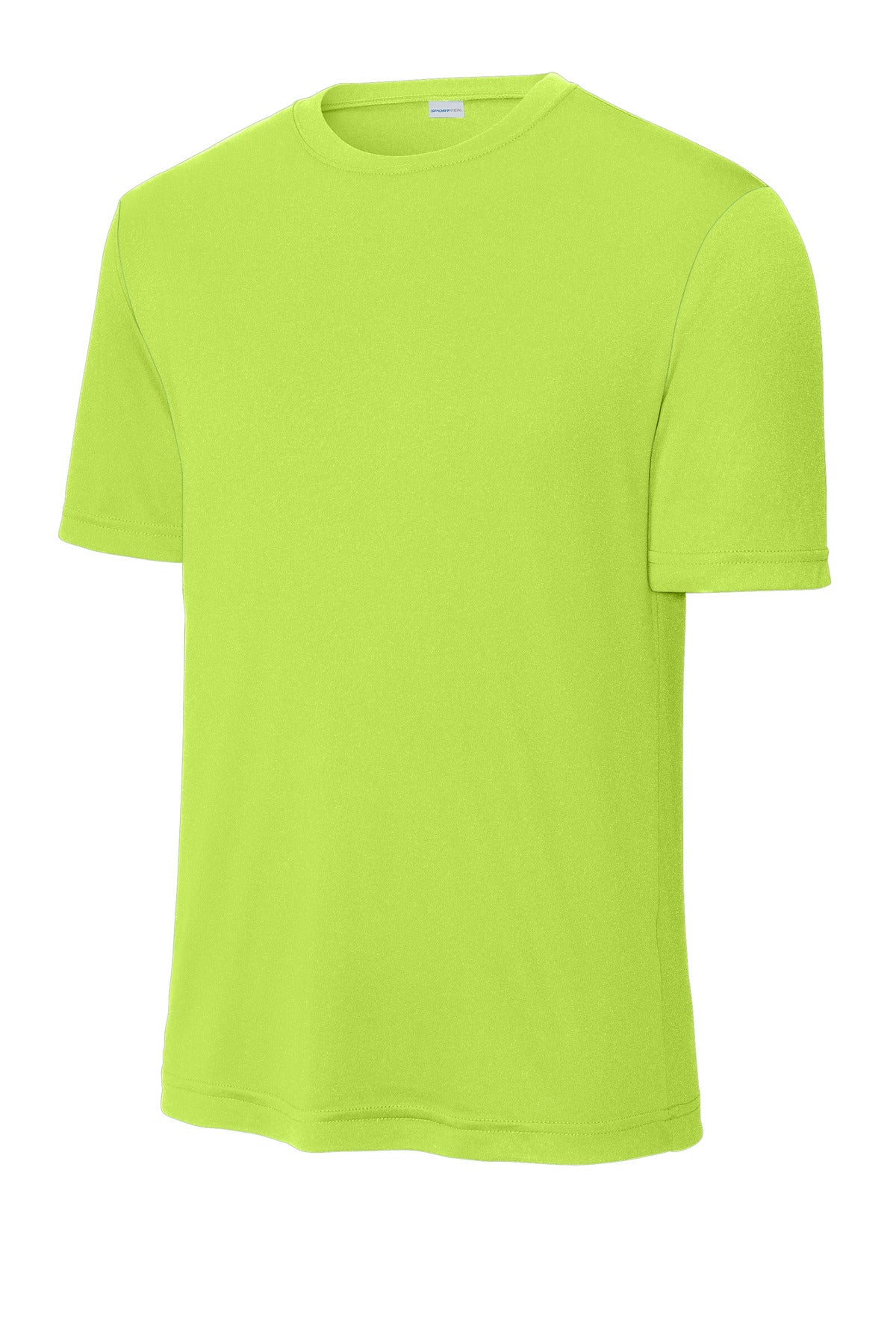 Sport-Tek Tall PosiCharge Competitor Tee TST350 - Lime Shock - Front (flat)