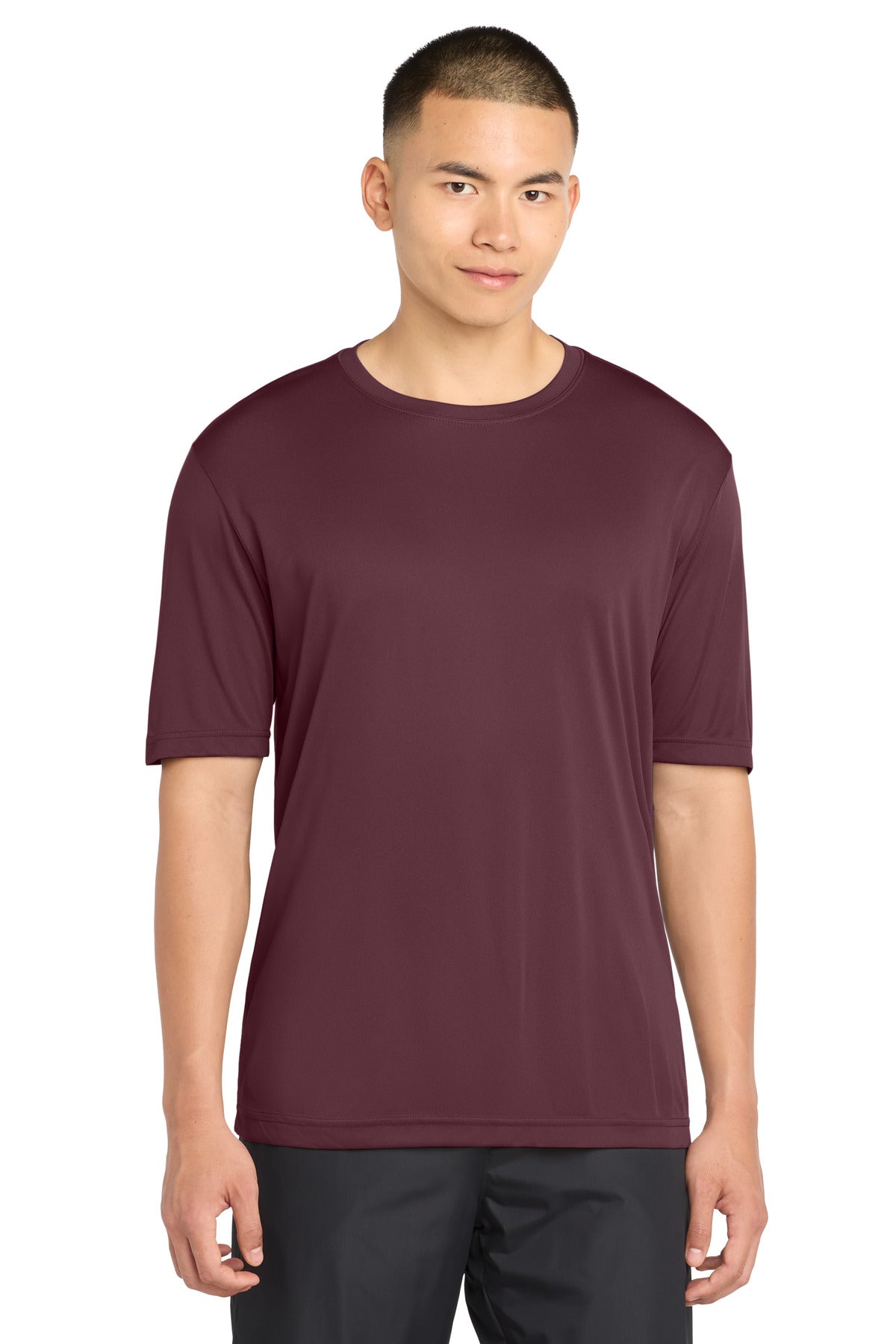 Sport-Tek Tall PosiCharge Competitor Tee TST350 - Maroon - Front