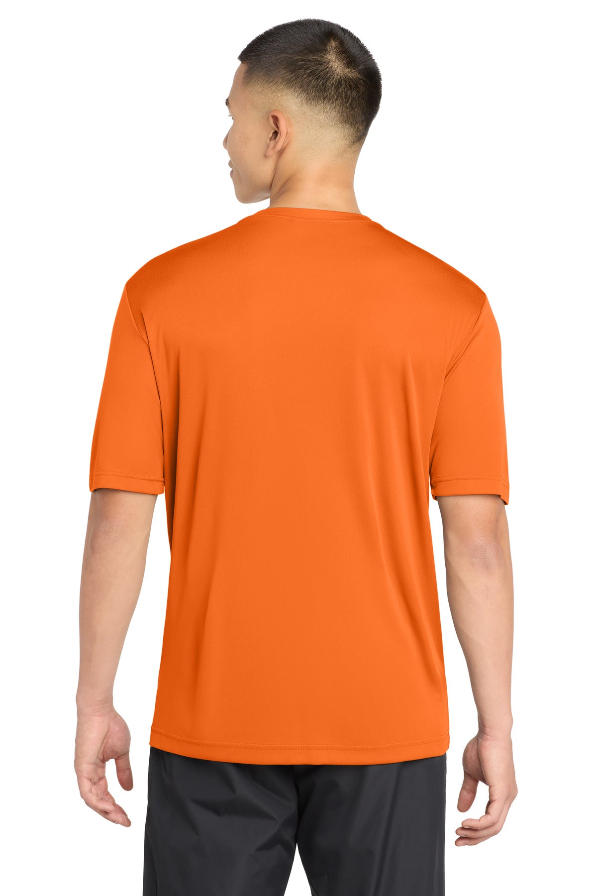 Sport-Tek Tall PosiCharge Competitor Tee TST350 - Neon Orange - Back