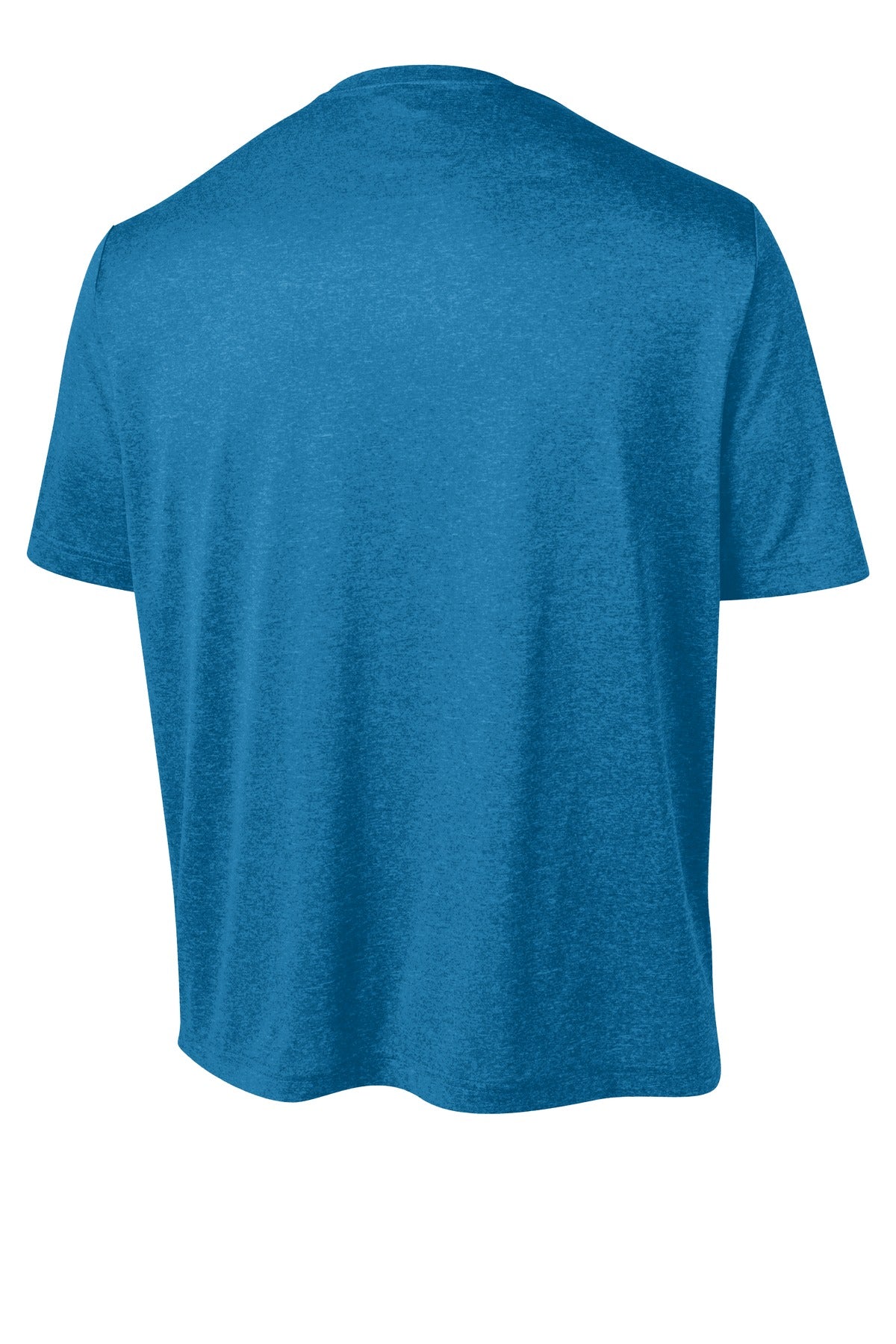 Sport-Tek Tall Heather Contender Tee TST360 - Blue Wake Heather - Back (flat)
