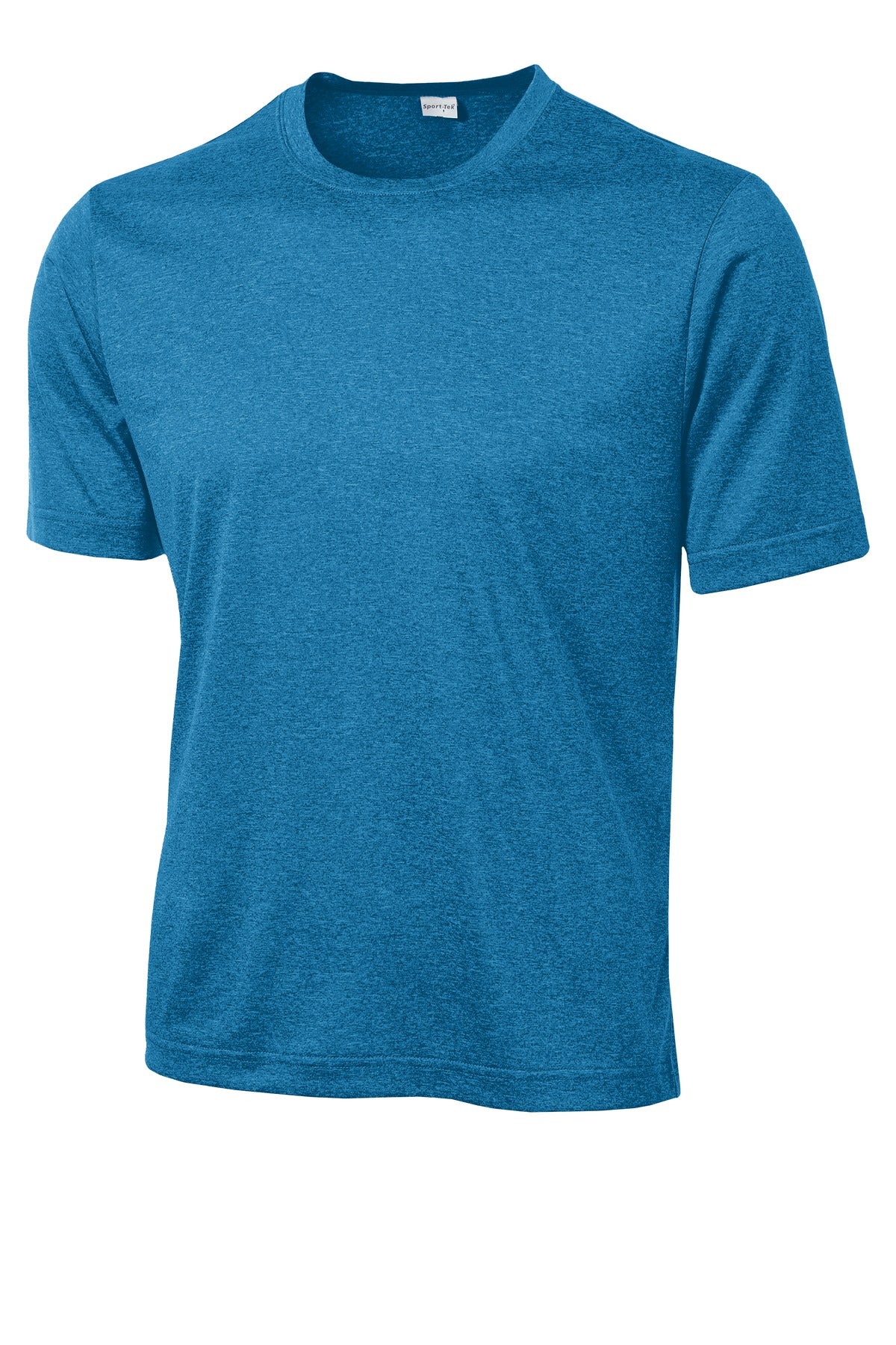 Sport-Tek Tall Heather Contender Tee TST360 - Blue Wake Heather - Front (flat)